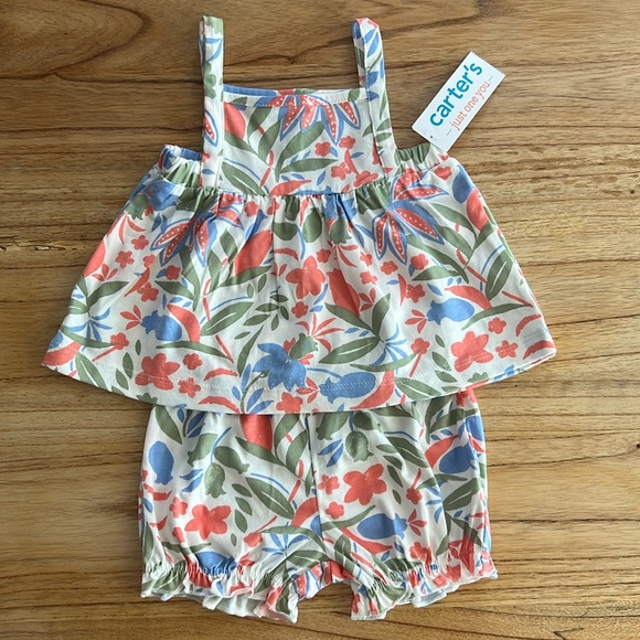 Carter's Other - *SOLD*Baby girl clothes set